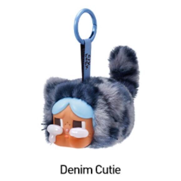 POP MART CRYBABY DENIM CUTIE Wild but Cutie Series -Vinyl Plush Pendant Single - Picture 2 of 11